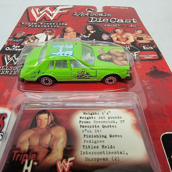 WWF Other Wwf Triple H Collectors Die Cast With Stand Poshmark